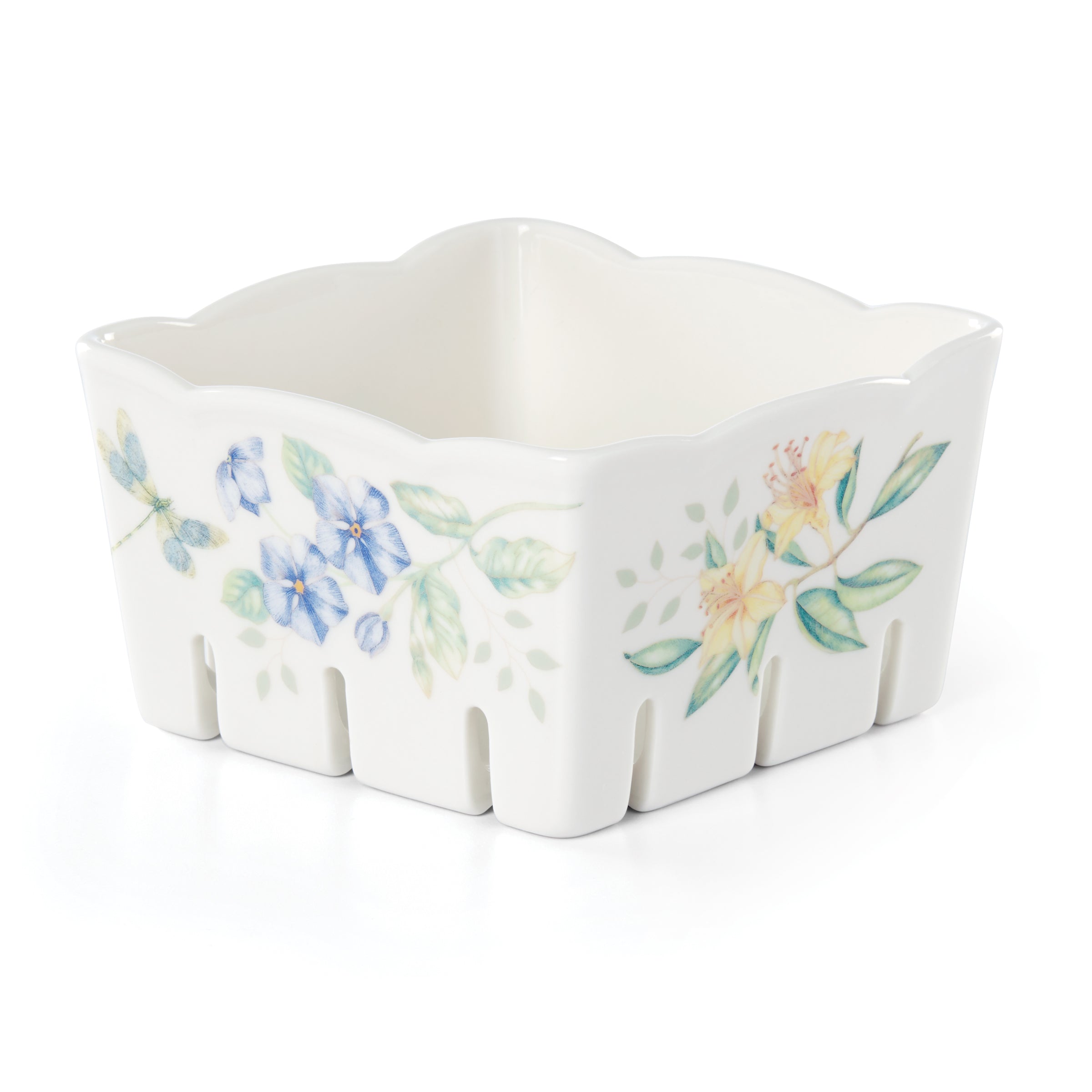 Floral Berry Rinse & Serve Bowl - Image 5